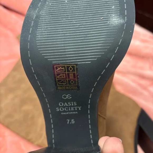 Oasis Tan Over the Knee Boots - Picture 6 of 6